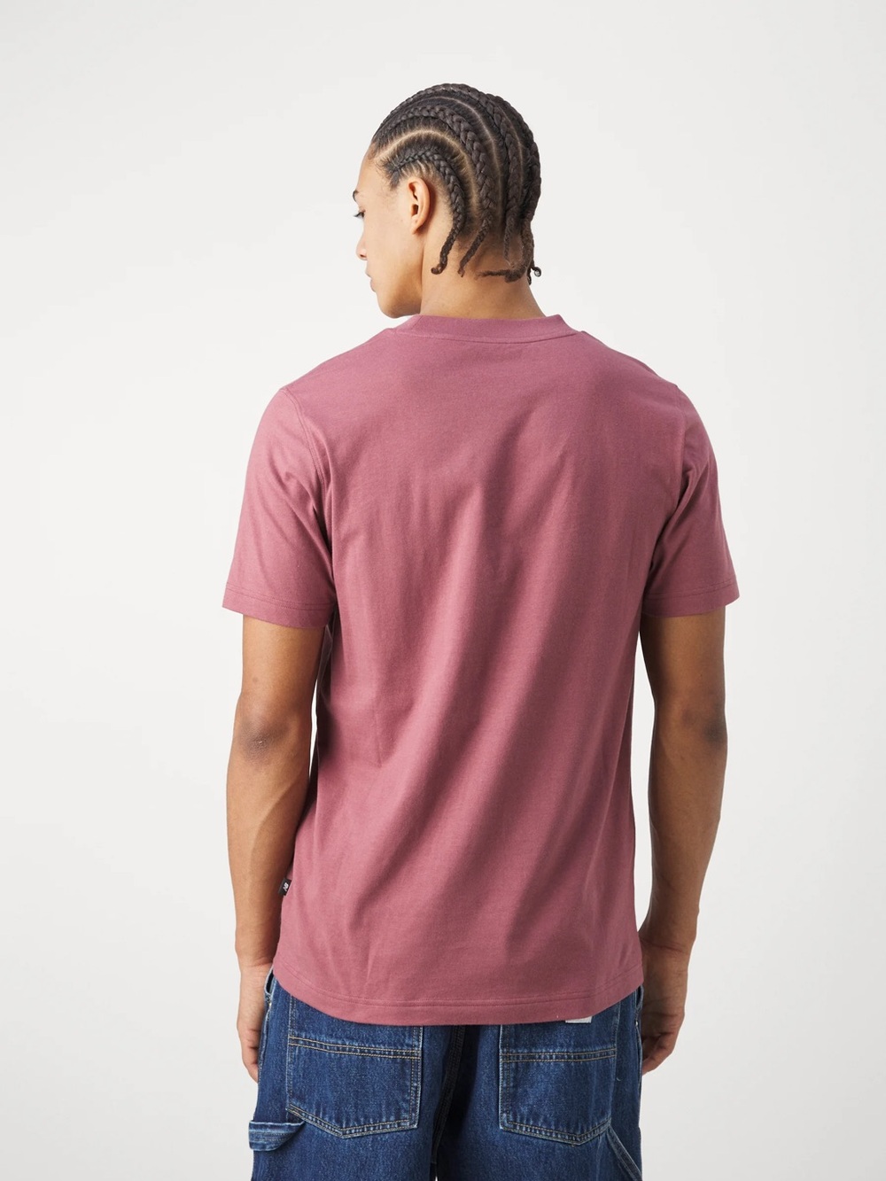 New Balance Men’s Burgundy Cream Sports Essential Run Slogan Short Sleeve Tee - Picture 3 of 15